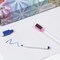 Incraftables Magnetic Whiteboard 16”x12” with 4pcs Markers with Eraser. Small Magnetic Dry Erase Board. Flexible White Board Magnetic Planner for Refrigerator. Magnet Fridge Board for Home & Kitchen